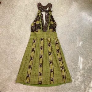 Free People Green Dress